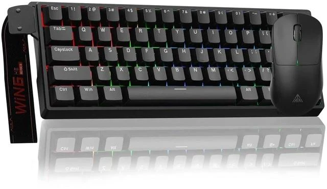 Main image of Aula WIN60 HE Keyboard and Mouse Combo, 60% Mechanical Gaming Keyboard Wired, Magnetic Switch Rapid