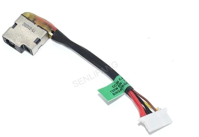 Alt view image 2 of 4 - NEW DC Power Jack Cable 799751-F50 799751-T50 for 15-BC 15T-BC 15-BC018CA 15-BC020NR 799751-Y50 799751-S50