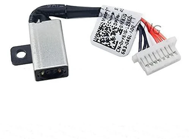 Main image of New DC Power Jack Cable PF8JG 0JDX1R 450.01V012001 for Inspiron 1315 5368 5378 5568 450.07R03.0001 CN-0PF8JG