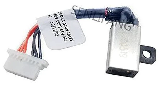 Alt view image 2 of 4 - New DC Power Jack Cable PF8JG 0JDX1R 450.01V012001 for Inspiron 1315 5368 5378 5568 450.07R03.0001 CN-0PF8JG