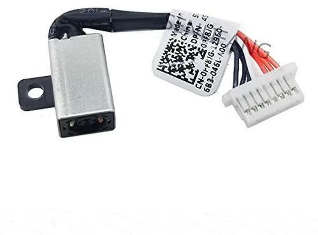 Alt view image 3 of 4 - New DC Power Jack Cable PF8JG 0JDX1R 450.01V012001 for Inspiron 1315 5368 5378 5568 450.07R03.0001 CN-0PF8JG