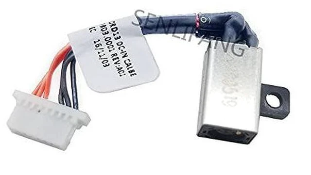 Alt view image 4 of 4 - New DC Power Jack Cable PF8JG 0JDX1R 450.01V012001 for Inspiron 1315 5368 5378 5568 450.07R03.0001 CN-0PF8JG