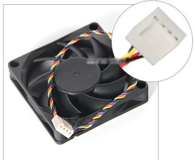 Alt view image 4 of 4 - AVC 7015 DA07015R12U AMD CPU Cooling fan with 12V 0.7A 4 Wires 4 Pins PWM