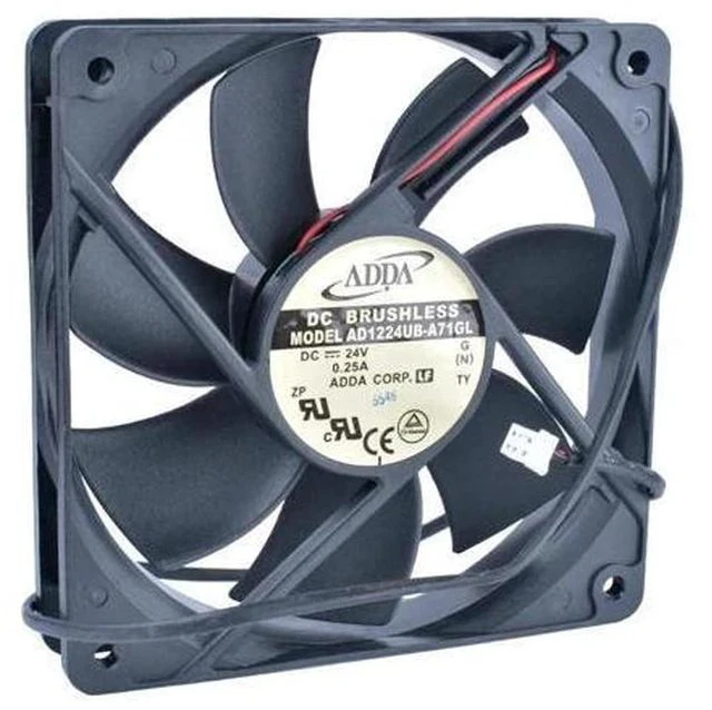 Main image of COOLING REVOLUTION AD1224UB-A71GL 12cm 120mm fan12025 120x120x25mm 24V 0.25A Double ball bearing inverter IPC server cooling fan