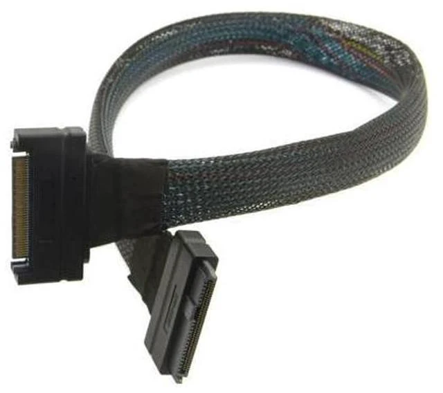 Alt view image 4 of 6 - 50cm U.2 U2 SFF-8639 NVME PCIe SSD Cable Male to Female 68pin Extension Cable