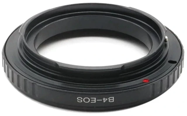 Alt view image 5 of 7 - B4-EOS Mount Adapter Ring 2/3" B4 Mount Lens to for Canon EOS EF Mount Camera 5D,6D,7D,750D,1000D etc.