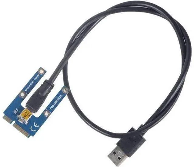 Alt view image 6 of 6 - ITHOO 32 bit 33MHz Mini PCI-e to Dual PCI Expansion Card PCI Slot Support Capture Card Gold Tax Card Sound Card Parallel Port Card