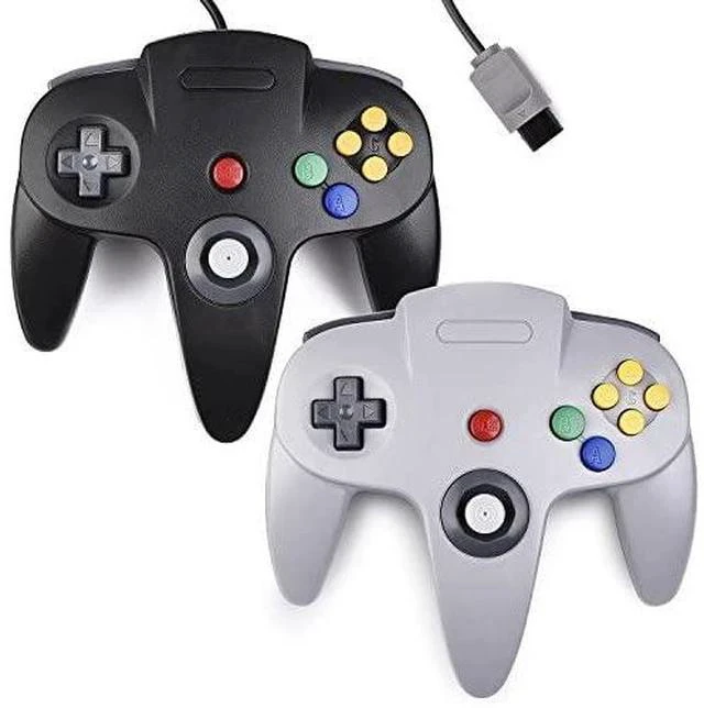 Main image of N64 Controller,kiwitata Retro Wired N64 Gamepad Controller Joystick for N64 Video Console Games System