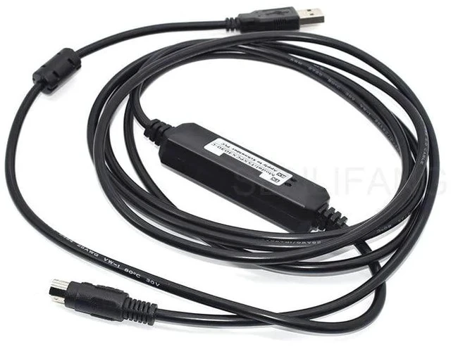Alt view image 2 of 3 - New TSXPCX3030-C for TSX/NEZA/TWIDO/Nano/Remium Series PLC Programming Cable Download Cable