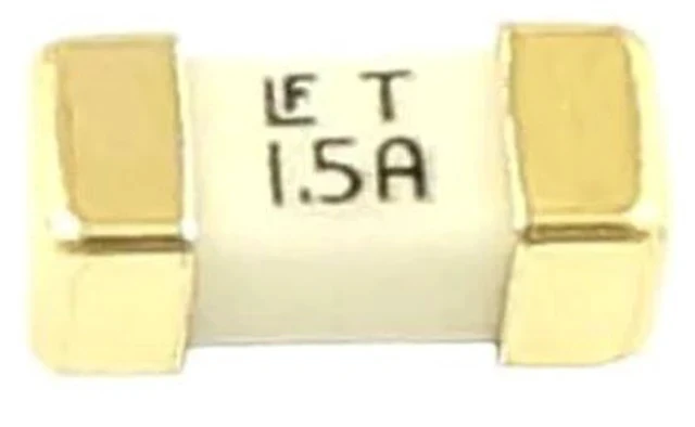 Alt view image 3 of 5 - 10Pcs Gold LF 1808 Slow Blow Fuse 452 SMD SMT 125V 72V T 0.5A 500mA 1A 1.5A 2A 2.5A 3A 4A 5A 8A Surface Mount Time Delay Holder(2A)