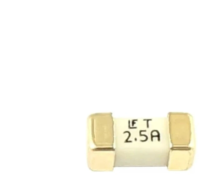 Alt view image 4 of 5 - 10Pcs Gold LF 1808 Slow Blow Fuse 452 SMD SMT 125V 72V T 0.5A 500mA 1A 1.5A 2A 2.5A 3A 4A 5A 8A Surface Mount Time Delay Holder(2A)