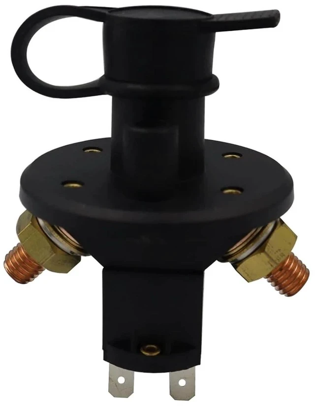 Alt view image 6 of 6 - FIA Kill Switch Battery Isolator Cut Off/Out Master Switch 12V/24V 150A M10