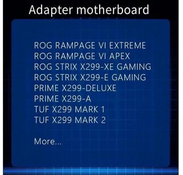 Alt view image 6 of 7 - jeyi iHyper M.2 PCIE4.0 X16 to 4X NVME Adapter Card PCIE4.0 GEN4 X16 to 4X NVME RAID Card PCI-E VROC Card