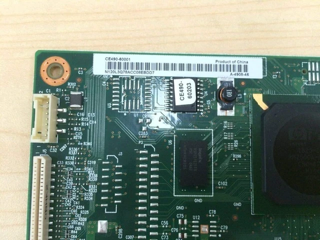 Alt view image 2 of 3 - CE490-60001 Formatter Board fit for Color LJ CP5225 N DN Main Board