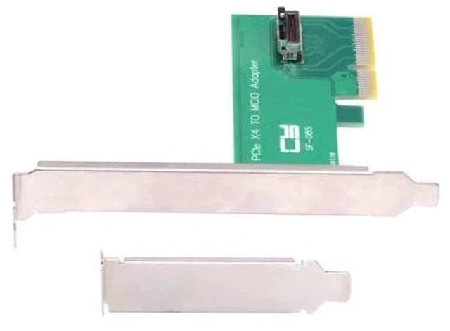 Main image of chenyang PCI-E 4X to PCI-E 5.0 MCIO 4X 38Pin SFF-TA-1016 Adapter Mini Cool Edge IO Female PCI Express Card