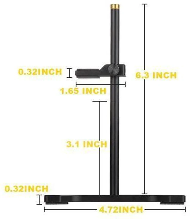 Alt view image 4 of 7 - GPU Support Bracket, GPU Holder Stand, Adjustable GPU Sag Bracket Graphics Card Support for 12cm Fan Mount CNC Aluminum (0.63-6.3inch)