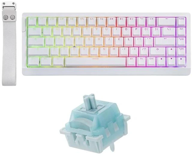 Main image of HE68 Lite Hall Effect Gaming Keyboard, 8k Polling & 128K Scan Rate+Creamy Jade Magnetic Switches