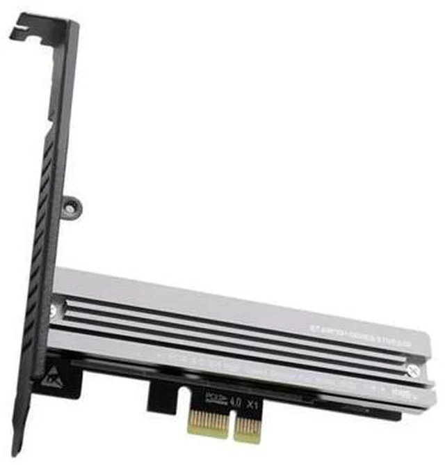 Alt view image 4 of 7 - Ageryu M.2 SSD NVME To PCIE 4.0 X1/X4/X8/X16 Converter Adapter With Heatsink PCI Express Expansion Card For Desktop PC