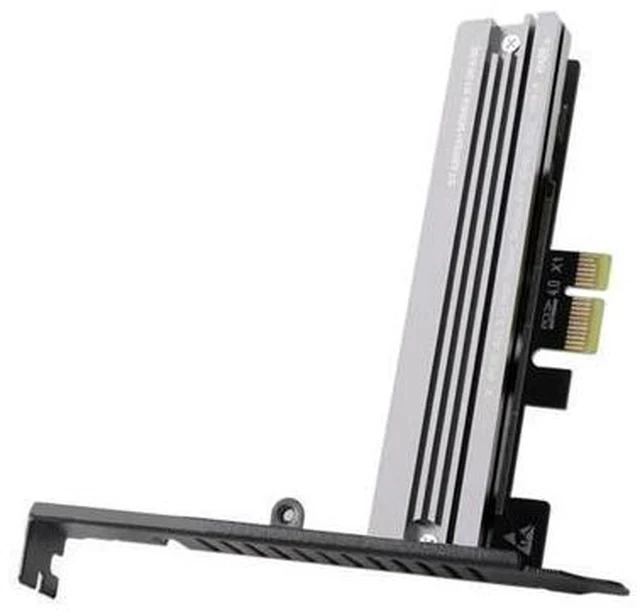 Alt view image 5 of 7 - Ageryu M.2 SSD NVME To PCIE 4.0 X1/X4/X8/X16 Converter Adapter With Heatsink PCI Express Expansion Card For Desktop PC