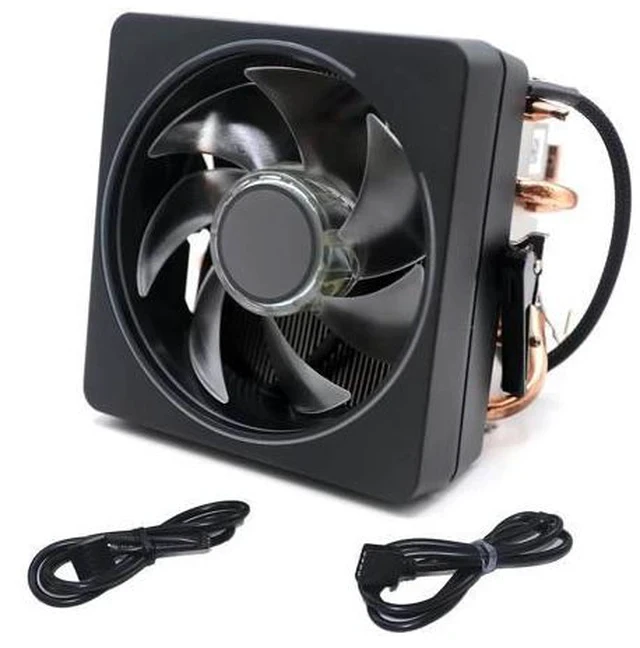 Alt view image 2 of 5 - CPU Cooler Wraith Prism RGB LED Lighting Aluminum Heatsink Copper Core Base 4-Pin PWM 95mm Fan Pre-Applied Thermal Paste Compatible with AMD Socket AM5 AM4 AM3 AM2, Ryzen 2700X 3700X 4700X 6700X 7700X