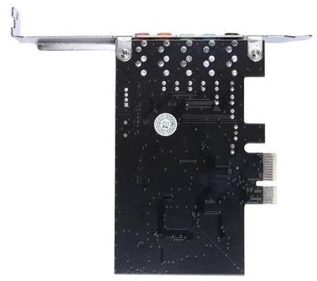 Alt view image 2 of 6 - PCI Express Sound Card 5.1CH 5.1 Channel CMI8738 Chipset Audio Interface PCI-E Stereo Digital Card Desktop Soundcard