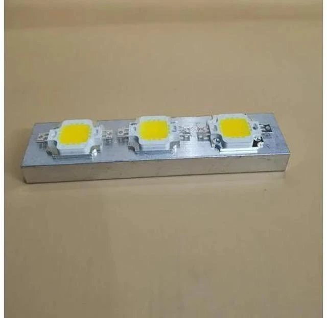Main image of Hot Aluminum Heatsink Cooling Pad For High Power LED IC Chip Cooler Radiator Heat Sink for LED COB Light 100*25*10MM