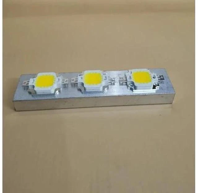 Alt view image 2 of 2 - Hot Aluminum Heatsink Cooling Pad For High Power LED IC Chip Cooler Radiator Heat Sink for LED COB Light 100*25*10MM