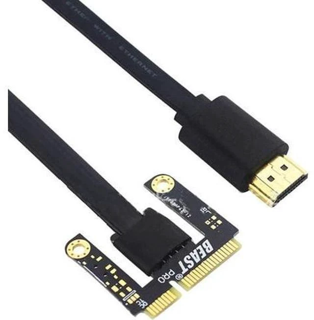 Alt view image 4 of 6 - PCIE EXP GDC External Laptop Video Card Dock Graphics Card Laptop Docking Station for Beast Mini PCI-E/NGFF M.2 / Expresscard (Only Mini PCI-E Cable)