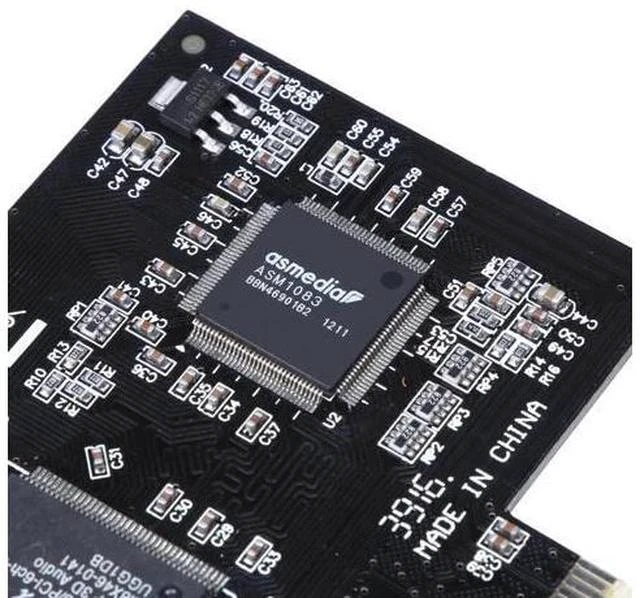 Alt view image 5 of 6 - PCI Express Sound Card 5.1CH 5.1 Channel CMI8738 Chipset Audio Interface PCI-E Stereo Digital Card Desktop Soundcard