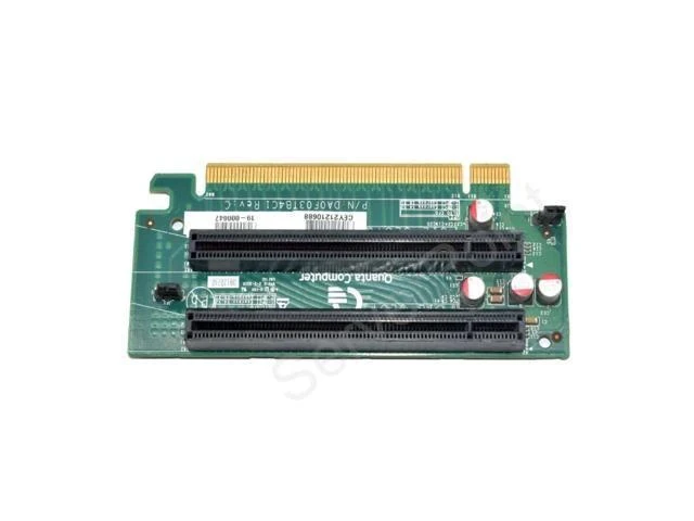 Alt view image 2 of 2 - DA0F03TB4C1 Dual slot pice PCI-E X16 extension card 2U PCI-E video card graphics video card for E5 Two-way server