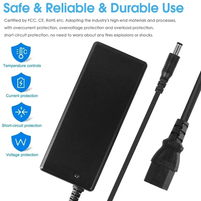 Alt view image 3 of 7 - 180W 36V/5A DC Power Supply Adapter Charger AC 100-240V Transformer
