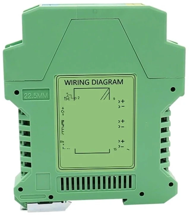Alt view image 2 of 2 - DC 24V Power Supply Current/Voltage Input Signal Isolation Distributor 2 in 2 Out(Output 0-20mA,Input 0-10V)