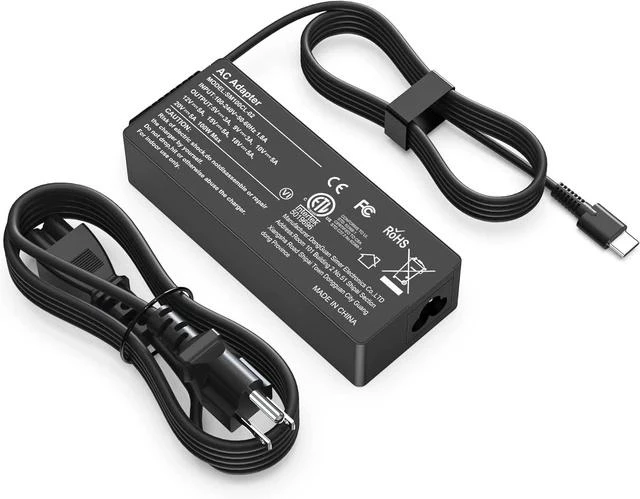 Main image of 100W USB C Laptop Charger Universal Power Adapter Compatible with Mac Book Pro/Air 16 15 14 13 Inch and More Chromebook Type C Power Cord
