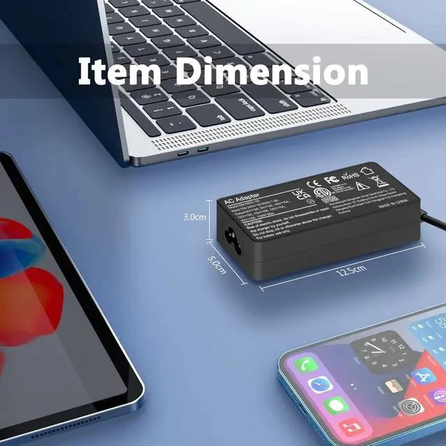 Alt view image 3 of 6 - Universal 100W USB-C Laptop Charger for Mac Book Pro/Air 16 15 14 13 Inch Chromebook ThinkPad and Type-C Adapter Charger (Universal 100W USB C Charger)