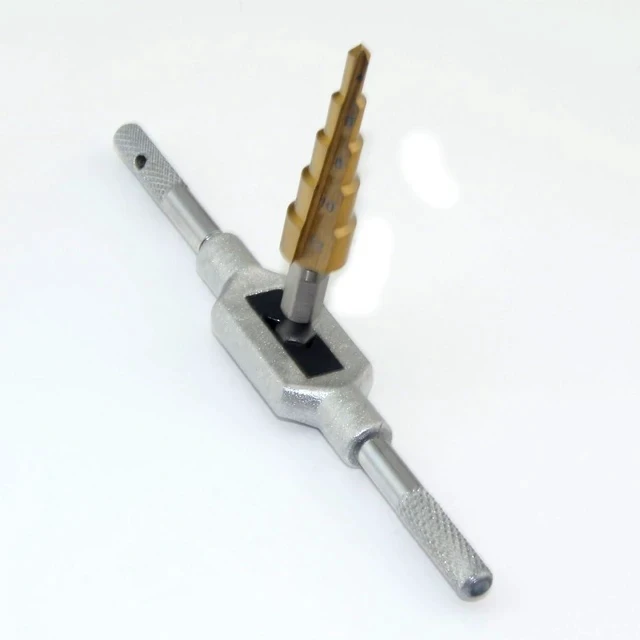 Alt view image 3 of 6 - Compatible with Great Planes 4-Step Propeller Shaft Reamer Standard 4 6 8 10 12MM Opener Drill RC Tools(Drill)