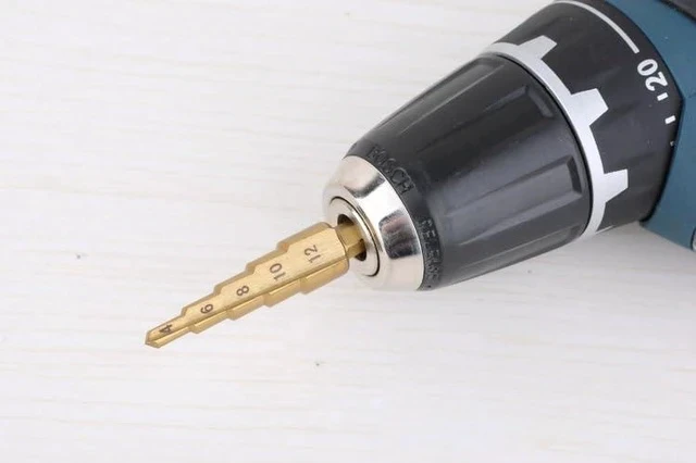 Alt view image 6 of 6 - Compatible with Great Planes 4-Step Propeller Shaft Reamer Standard 4 6 8 10 12MM Opener Drill RC Tools(Drill)