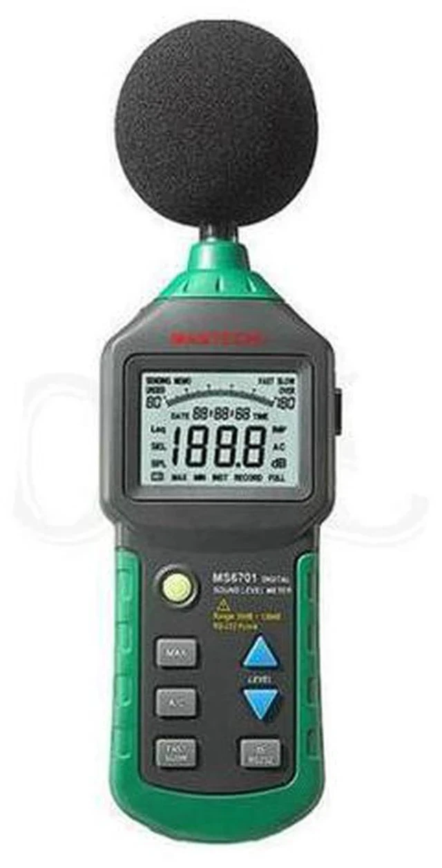 Main image of MASTECH MS6702 Digital Sound Level Meter Noise Meter dB Decible Meter Tester Temperature Humidity Meter Thermometer