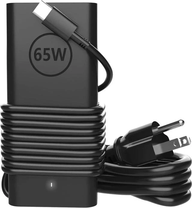 Main image of 60W 65W USB Type C Laptop Charger Compatible with Latitude 5540 5550 5420 5450 3550 3450 7440 7430 5530 3540 5430 5520 7420 e5440 for Chromebook XPS 13 Computer 65 Watt Power Adapter