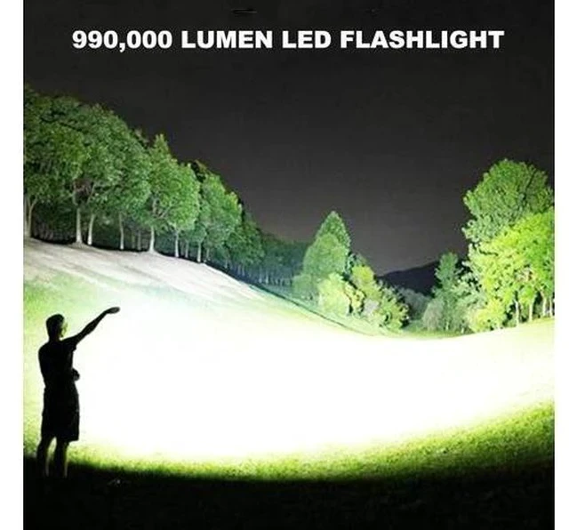 Alt view image 2 of 6 - 3 Pack Rechargeable LED Flashlights High Lumens 990 000LM Super Bright Flashlight Adjustable 5 Modes Powerful Flash Light with USB Cable Waterproof Handheld Flashlight for Home Camping Emergencies