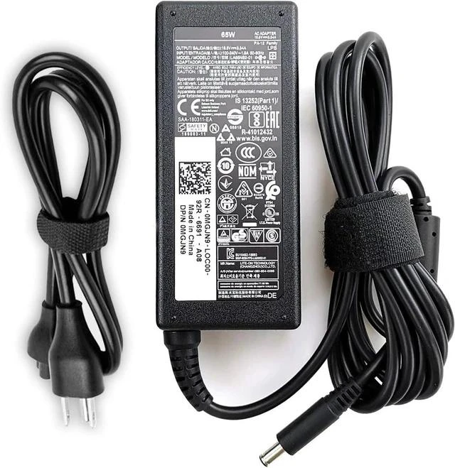Main image of 65W Laptop Charger Fit for inspiron 13 14 15 17 3000 5000 7000 Series 3565 3567 3576 5558 5755 7212 7506 2in1 5555 5559 0G6J41 0MGJN9 19.5V 3.34A Tip 4.5mm Power Adapter