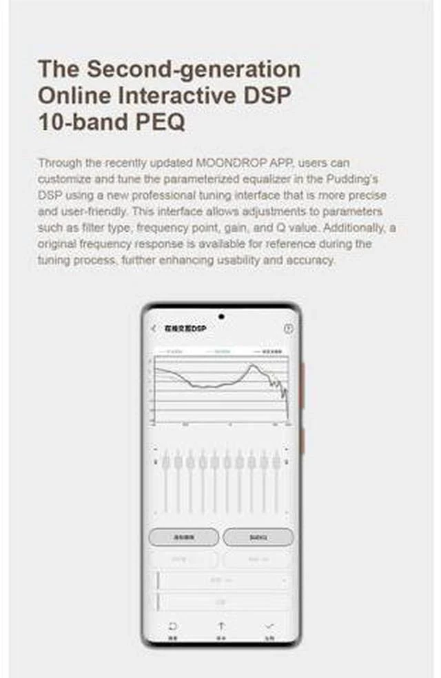 Alt view image 7 of 7 - Pudding TWS Earphone True Wireless Stereo ANC AI ENC LHDC-V 10mm Dynamic Driver Interactive DSP Bluetooth 6.0 Music Game Dual Mode (Yellow)