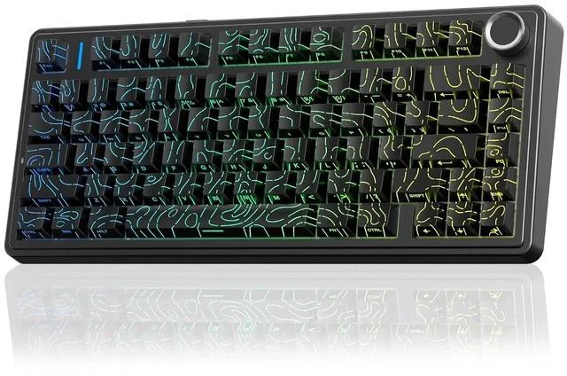 Main image of AULA F75 HE Wireless Gaming Keyboard, Hall Effect Magnetic Switch Keyboard with Rapid Trigger, BT5.0
