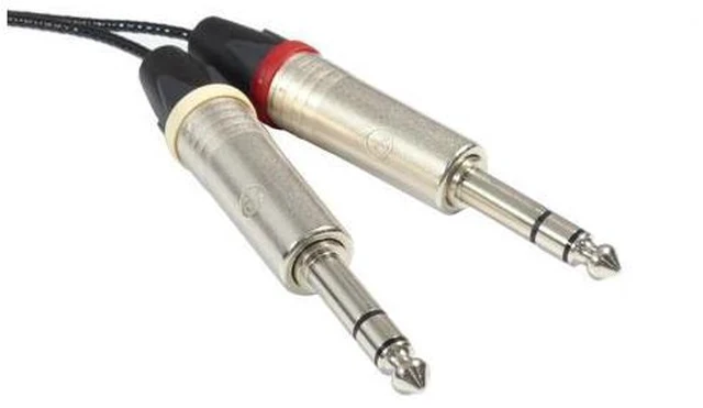 Alt view image 2 of 3 - HiFi Cable HD800 Headphone Upgrade Cable TRS Balance (Double 6.35TRS Plug) ZY-046