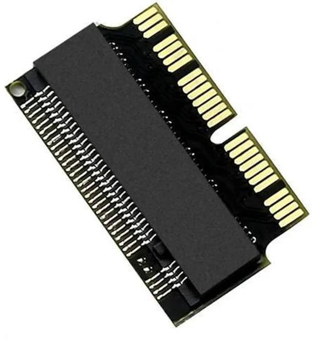 Alt view image 4 of 7 - Ageryu M.2 Adapter Pcie M2 To SSD For Laptop For Air Pro 2013 2014 2015 A1465 A1466 A1502 A1398 PCI-E X4 Nvme S