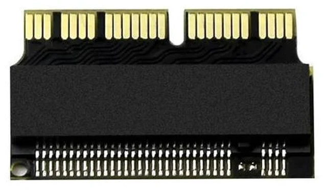 Alt view image 5 of 7 - Ageryu M.2 Adapter Pcie M2 To SSD For Laptop For Air Pro 2013 2014 2015 A1465 A1466 A1502 A1398 PCI-E X4 Nvme S