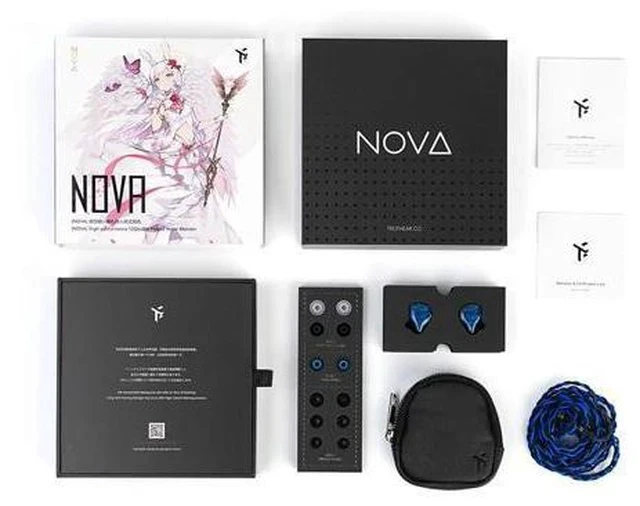 Alt view image 4 of 4 - NOVA Earphone 1 Dynamic 4 Balanced in Ear Headphone with 0.78 2Pin Cable