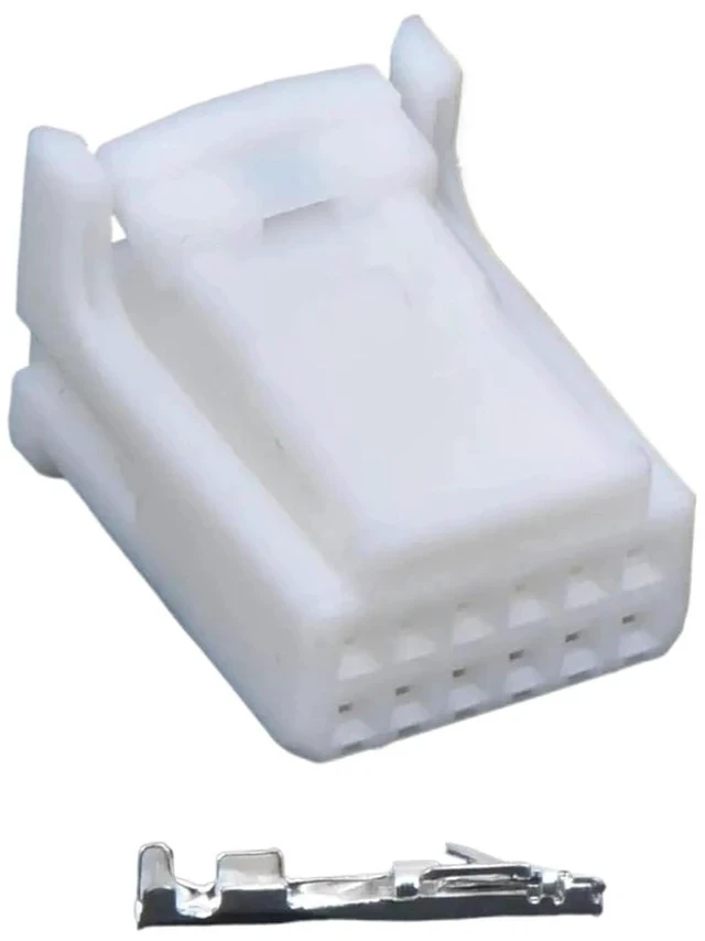 Alt view image 2 of 2 - 12 Pin Auto Connector Car Wiring Housing Connector Vehicle Cable 1318774-1 90980-12552(Female with Pin)