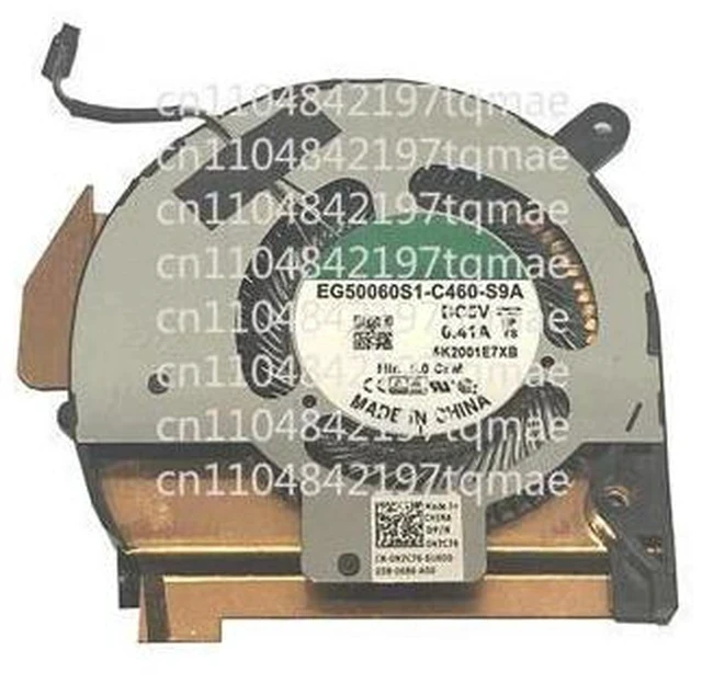 Alt view image 7 of 7 - Laptop Fan For Latitude 5410 5411 0N7C76 N7C76 EG50060S1-C460-S9A