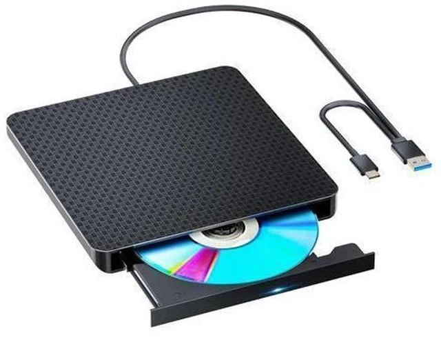 Main image of POTVMOSL External Compatible Bluray Player Read and Write Portable Burner Compatible with USB 3.0 and Type-C Port/Win 7-11/MAC OS Compatible for Reading BD/DVD/CD