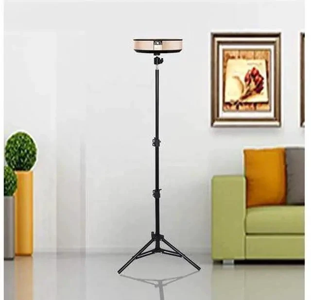 Alt view image 6 of 7 - Projector Tripod Stand, Portable Tripod Mount Floor Stand, Folding Floor Tripod Stand, Outdoor Stand for Projector,Camera, Webcam 18" to 40" (Withstand 3pounds 1.5kgs)